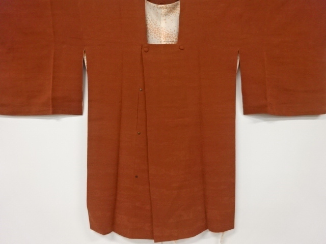 JAPANESE KIMONO / VINTAGE MICHIYUKI COAT / SILK / WOVEN MIST